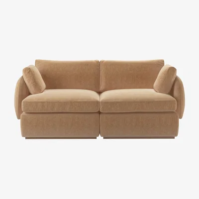 Sofa.com Ren 2 Seat Sofa in Biscotti Brushstroke