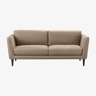 Sofa.com Holly 2.5 Seat Sofa in Coconut Soft Leather - sofa.com