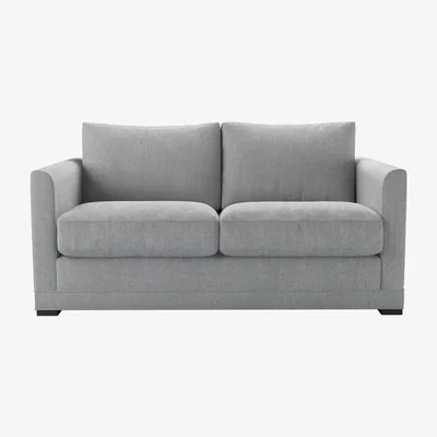 Sofa.com Aissa 2 Seat Sofa (breaks down) in Goodwin Grey Sandgate - sofa.com