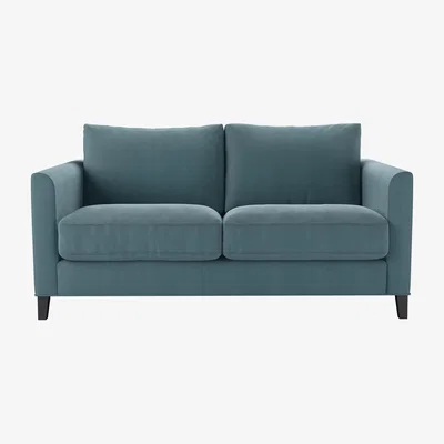 Sofa.com Izzy 2 Seat Sofa (breaks down) in Tide Organic Smart Cotton