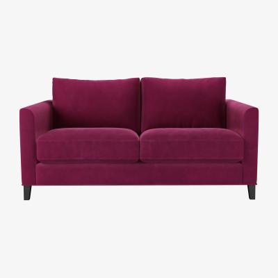 Sofa.com Izzy 2 Seat Sofa in Persian Rose Smart Velvet