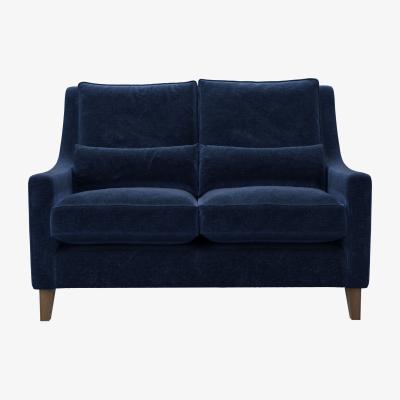 Sofa.com High Back Iggy 2 Seat Sofa in Port Royal Aquaclean Clever Chenille