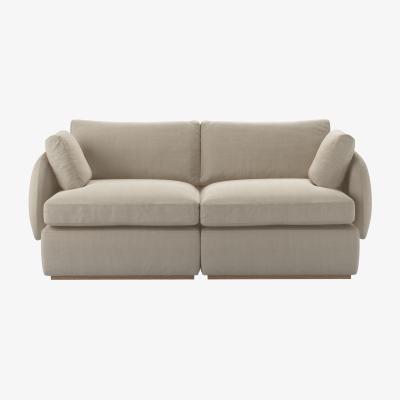 Sofa.com Ren 2 Seat Sofa in Wishful Vermeer Linen