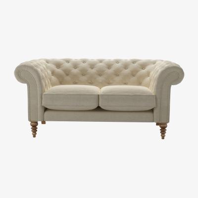 Sofa.com Oscar 2 Seat Sofa in Pampas Hygge Smart Linen