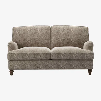 Sofa.com Bluebell 2 Seat Sofa Bed in Marigold Velvet Iron