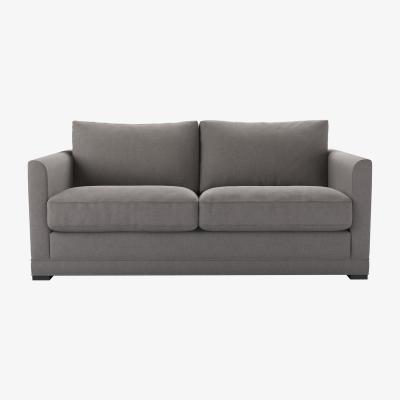 Sofa.com Aissa 2.5 Seat Sofabed in Pigeon Grey Easy Cotton - sofa.com