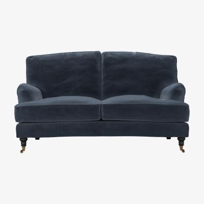 Sofa.com Bluebell 2 Seat Sofa in Skyfall Cotton Matt Velvet