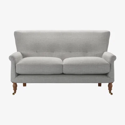Sofa.com Alderney 2 Seat Sofa in Marble Silky Jacquard Weave - sofa.com