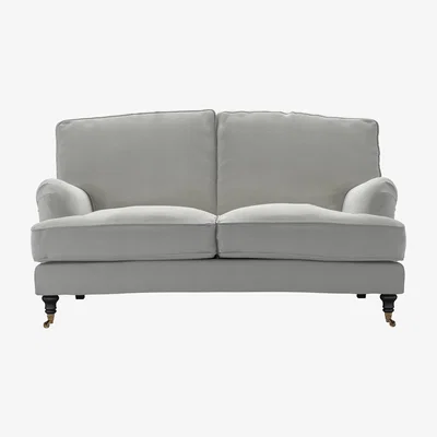 Sofa.com Bluebell 2 Seat Sofa in Wishing Well Organic Smart Cotton