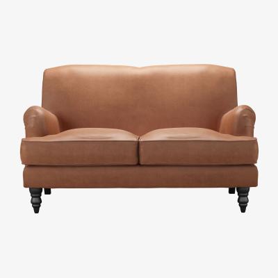 Sofa.com Snowdrop 2 Seat Sofa (breaks down) in Cognac Grain Leather