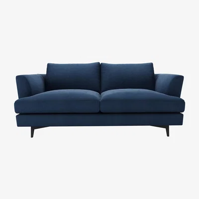 Sofa.com Lars 2 seat sofa in Washed Indigo Easy Cotton