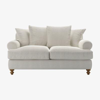 Sofa.com Perfectly pristine Teddy 2 Seat Sofabed in Clay House Basket Weave - sofa.com
