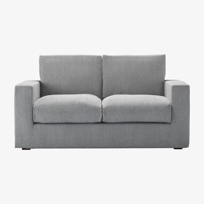 Sofa.com Stella 2 Seat Sofa in Goodwin Grey Sandgate - sofa.com