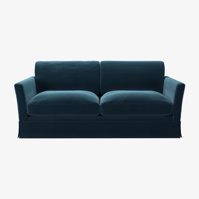 Sofa.com Otto 2.5 Seat Sofabed in Seaweed Smart Cotton - sofa.com