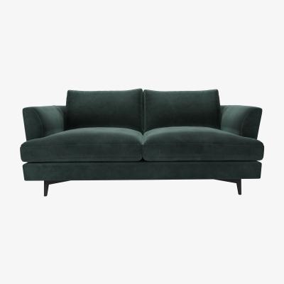 Sofa.com Lars 2 seat sofa in Smokey Green Cashmere Velvet
