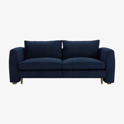 Sofa.com Tiffany Slim 2.5 Seat Sofa in Twilight Slubby Cotton - sofa.com