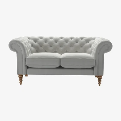 Sofa.com Oscar 2 Seat Sofa in Wishing Well Organic Smart Cotton