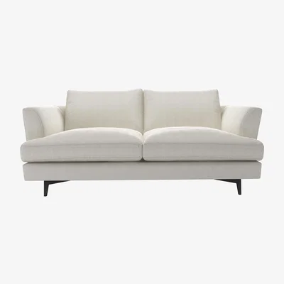 Sofa.com Lars 2 seat sofa in Clay House Herringbone Weave