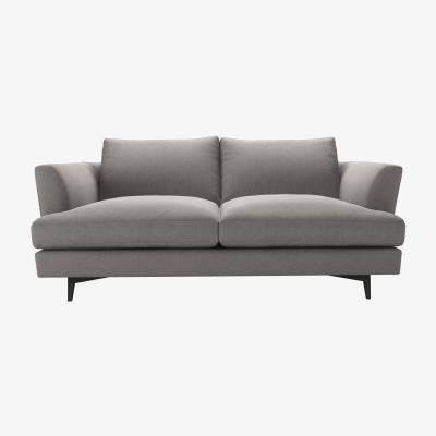 Sofa.com Lars 2 seat sofa in Pigeon Grey Easy Cotton