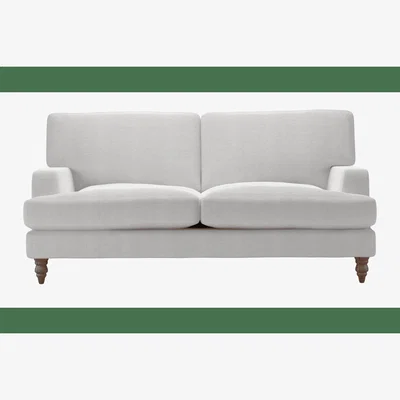 Sofa.com Perfectly Pristine Isla 2.5 Seat Sofa in Pumice House Basket Weave - sofa.com