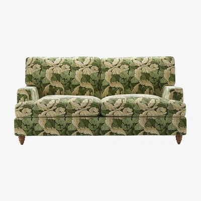 Sofa.com Isla 2 Seat Sofa Bed in Acanthus Velvet Nettle
