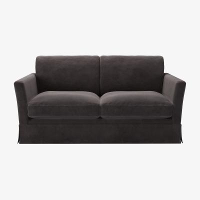 Sofa.com Otto 2 Seat Sofa Bed in Shale Aquaclean Clever Velvet