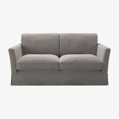 Sofa.com Otto 2 Seat Sofa in Nimbus Aquaclean Clever Velvet