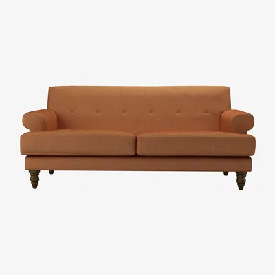 Sofa.com Remy 2.5 Seat Sofa in Saffron Heathland Weave - sofa.com