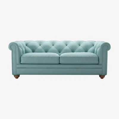 Sofa.com Patrick 2.5 Seat Sofabed in Eucalyptus Smart Cotton - sofa.com