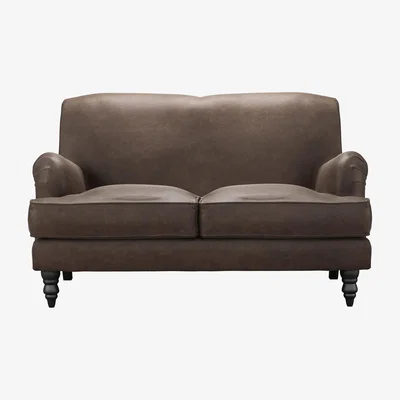 Sofa.com Snowdrop 2 Seat Sofa (breaks down) in Walnut  Antique Leather
