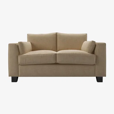 Sofa.com Bowie 2 Seat Sofa in Nordic Pine Hygge Chunky Weave