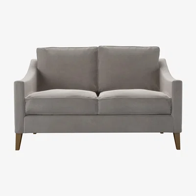 Sofa.com Iggy 2 Seat Sofa (breaks down) in Nimbus Aquaclean Clever Velvet