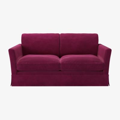 Sofa.com Otto 2 Seat Sofa in Persian Rose Smart Velvet