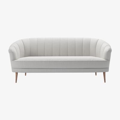 Sofa.com Harper 2.5 Seat Sofa in Alabaster Brushed Linen Cotton - sofa.com