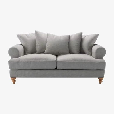 Sofa.com Teddy 2.5 Seat Sofa in Marble Silky Jacquard Weave - sofa.com