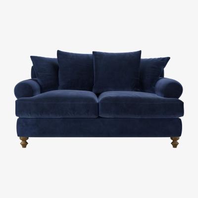 Sofa.com Teddy 2 Seat Sofabed in Cruise Smart Velvet - sofa.com