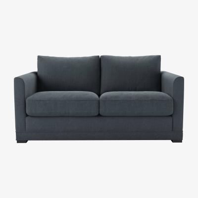 Sofa.com Aissa 2 Seat Sofa in Flint Vermeer Linen - sofa.com