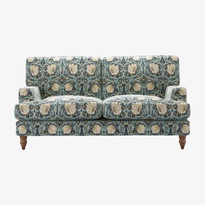 Sofa.com Isla 2 Seat Sofa in Pimpernel Velvet Indigo