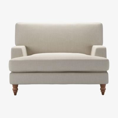 Sofa.com Isla Loveseat in Canvas Pure Belgian Linen - sofa.com