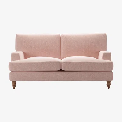 Sofa.com Isla 2 Seat Sofa in Pavilion Pink Brushstroke