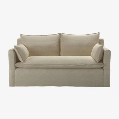 Sofa.com Anders 2 Seat Sofa bed in Pampas Hygge Smart Linen