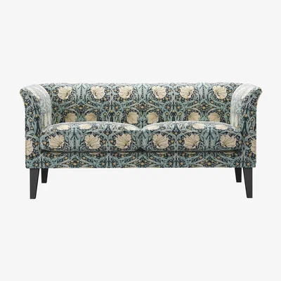 Sofa.com Fingal 2 Seat Sofa in Pimpernel Velvet Indigo
