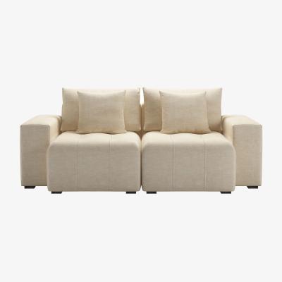 Sofa.com Romy 2 Seat Sofa in Chantilly Aquaclean Clever Chenille
