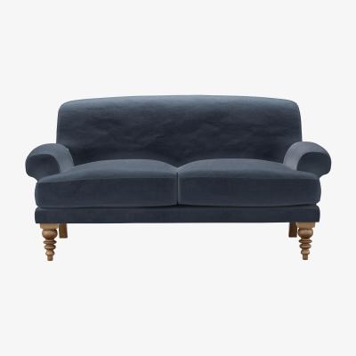 Sofa.com Saturday 2 Seat Sofa in Skyfall Cotton Matt Velvet