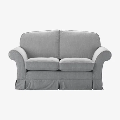 Sofa.com Aspen Scatter Back 2 Seat Sofa in Goodwin Grey Sandgate - sofa.com