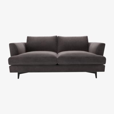 Sofa.com Lars 2 seat sofa in Shale Aquaclean Clever Velvet
