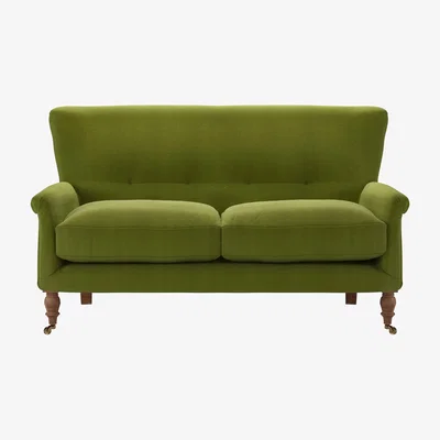 Sofa.com Alderney 2 Seat Sofa in Vine Leaf Organic Smart Cotton