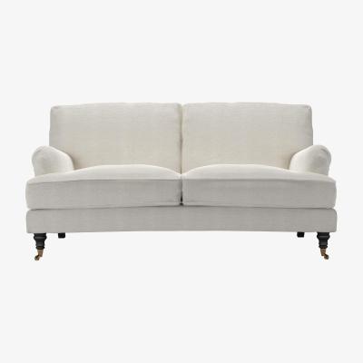 Sofa.com Perfectly Pristine Bluebell 2.5 Seat Sofa in Clay House Basket Weave - sofa.com