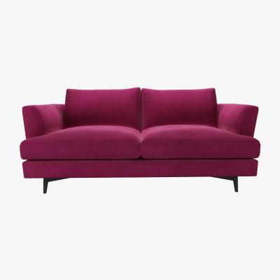 Sofa.com Lars 2 seat sofa in Persian Rose Smart Velvet