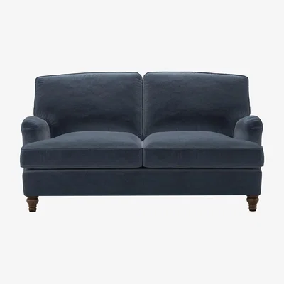 Sofa.com Bluebell 2 Seat Sofa Bed in Skyfall Cotton Matt Velvet